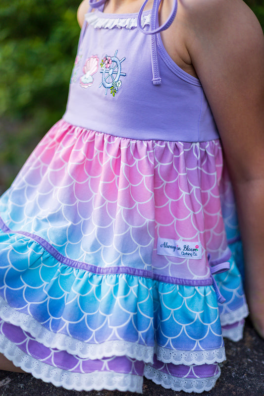 Summer Sophie Tunic Set - Twirl of The Ocean