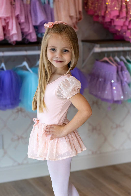 Lorelai's Skirted Leo - Ballet Pink