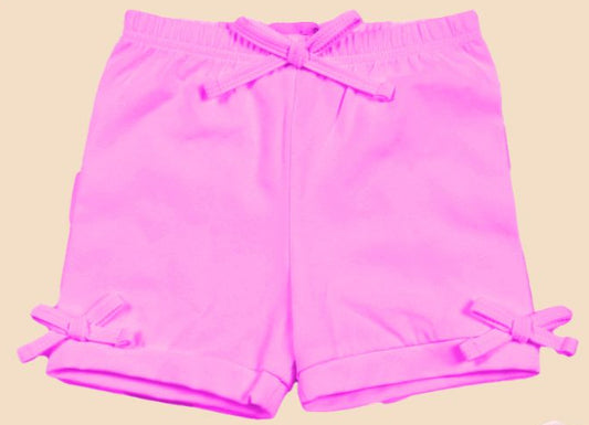 Girls Sunny Shorties - Hot Pink
