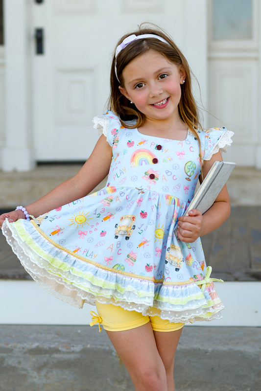 Riley Tunic Set - Learn, Play, Bloom!