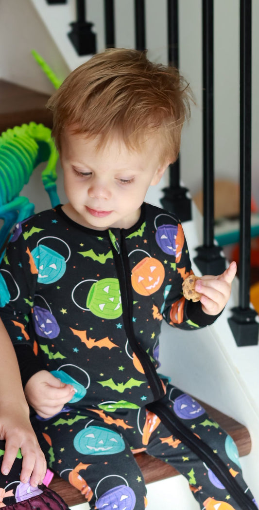 Bamboo Layette - Party Pumpkins - Pals