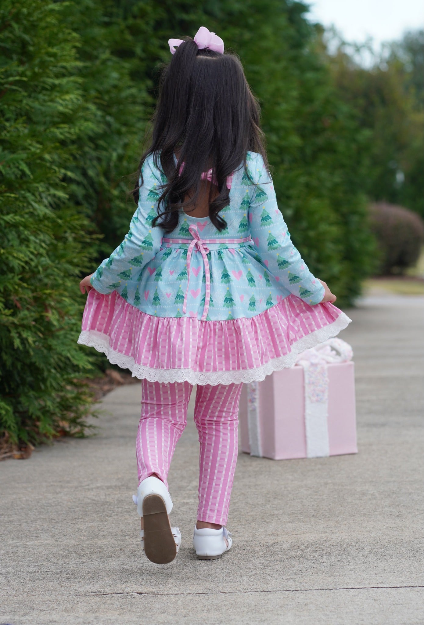 Chloe Tunic Set - Frosted Winterland