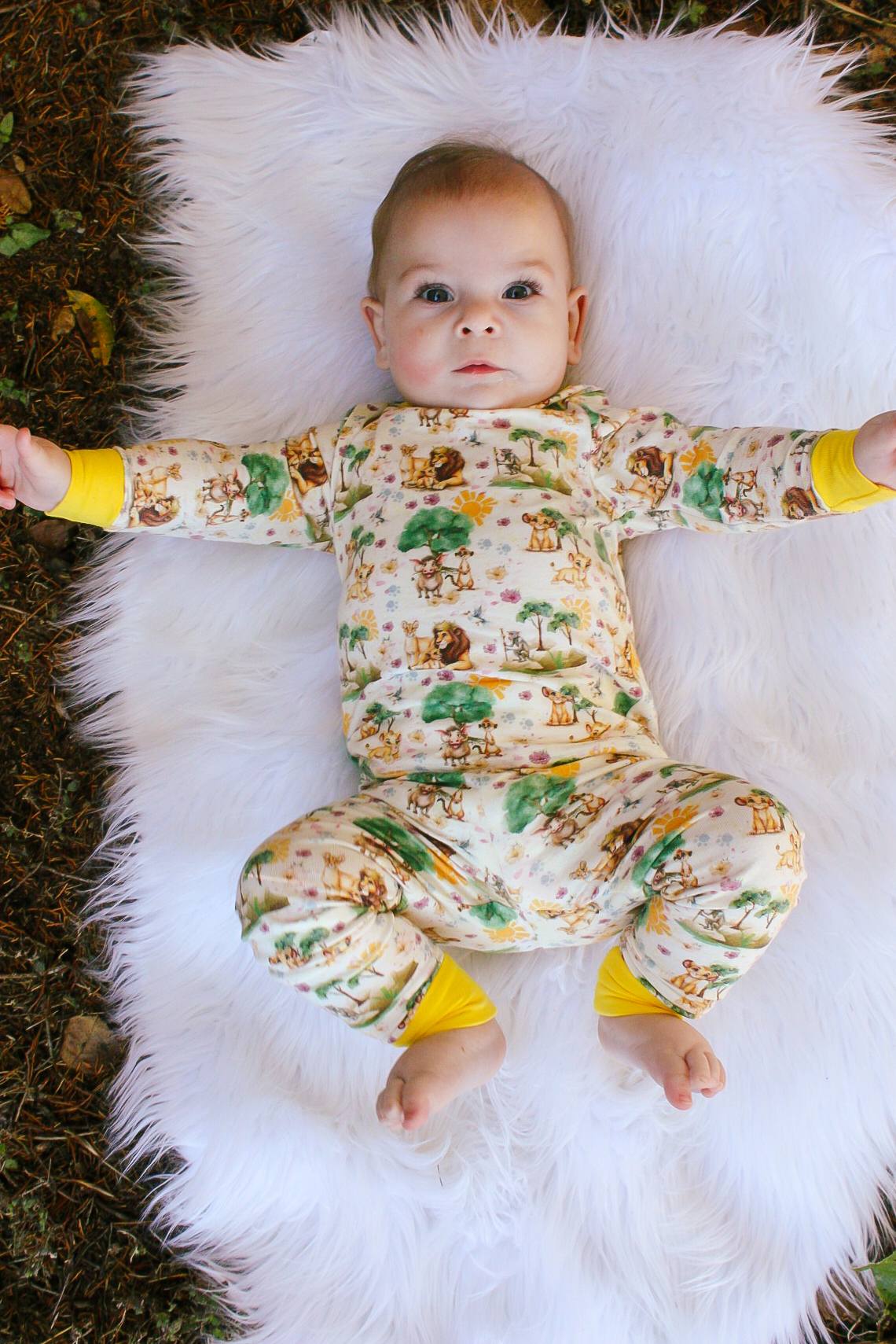 Bamboo 2 Piece Lounge Set - Hakuna Matata