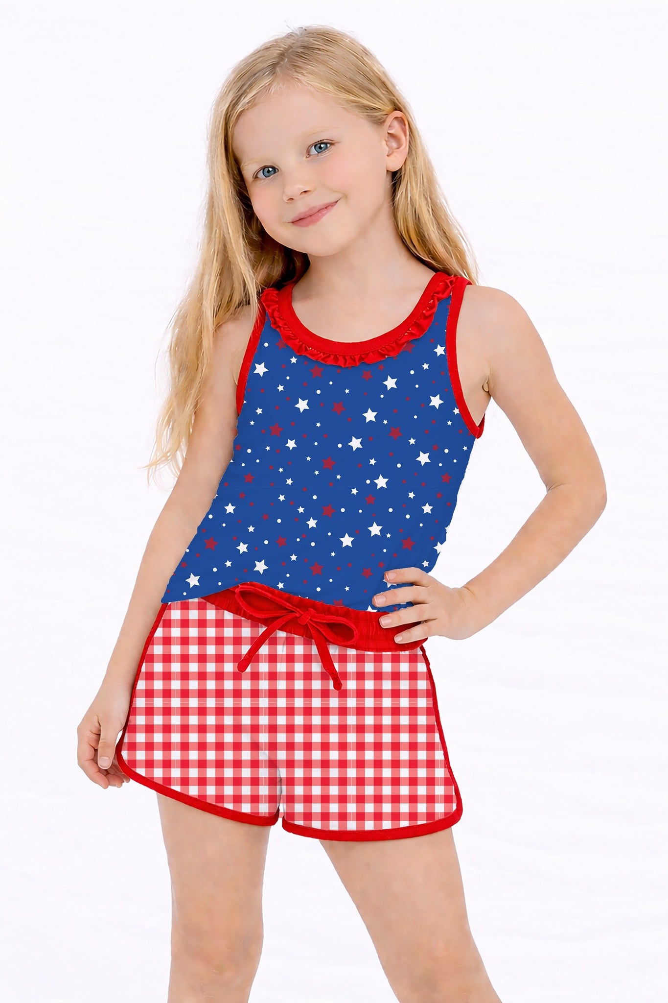 Ruffle Tank Play Set - Oh My Stars
