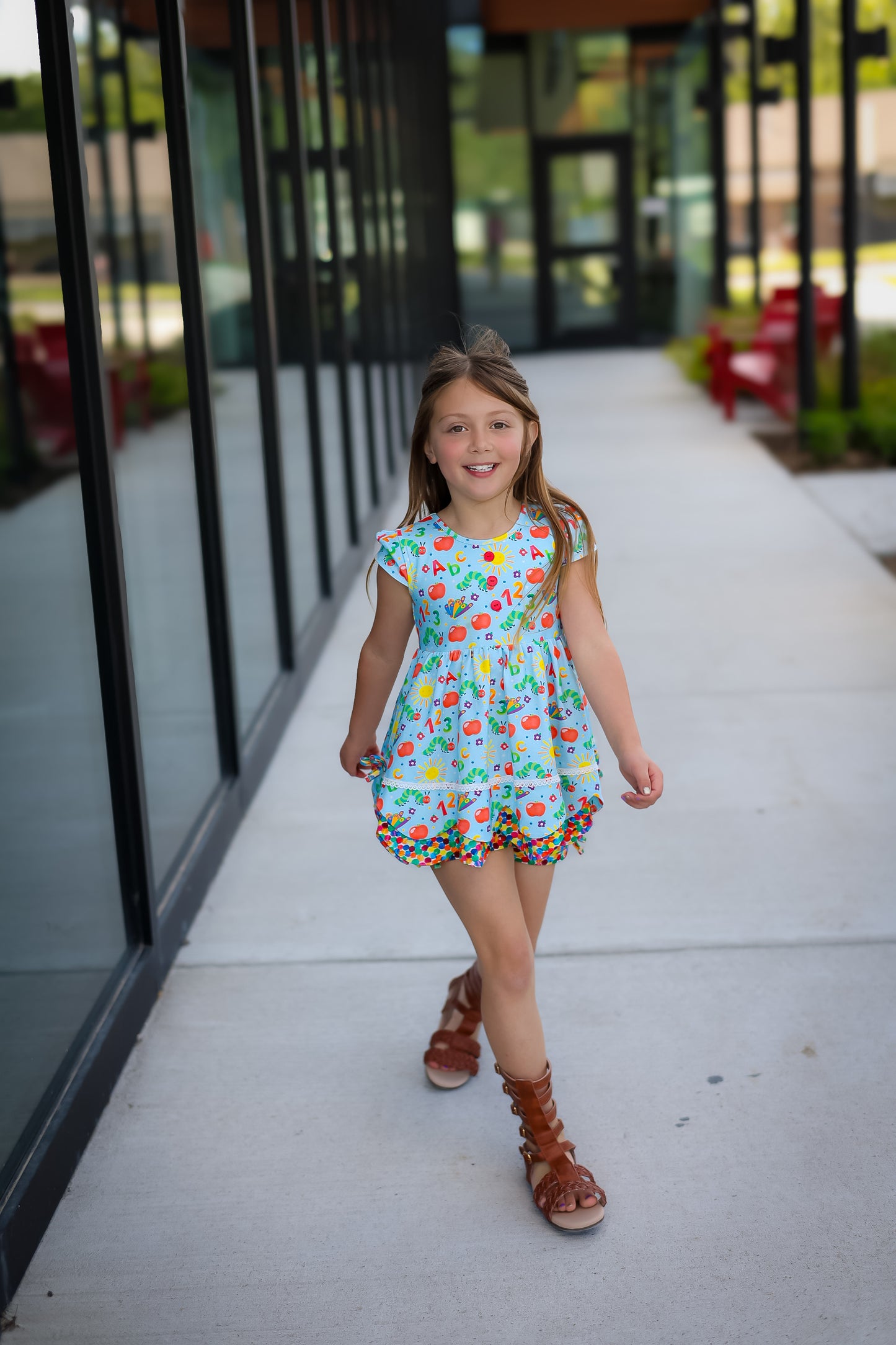 Scalloped Belle Tunic Set - Hungry Caterpillar Vol. 3