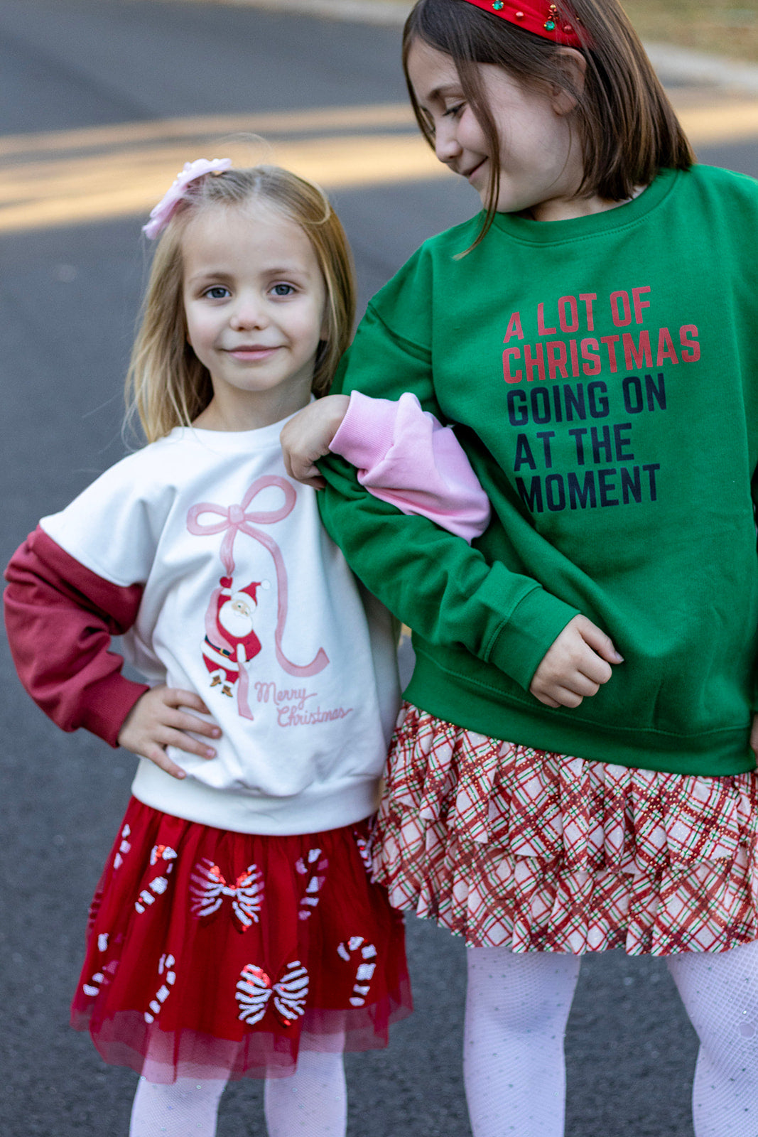 Taylors Christmas | Girls Holiday Sweatshirt