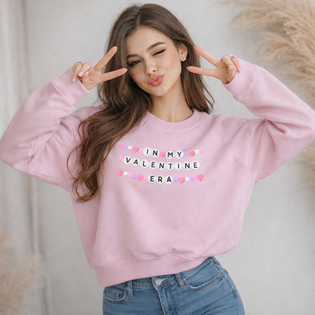 Women's Valentines Day Sweatshirt - In My Valentine Era