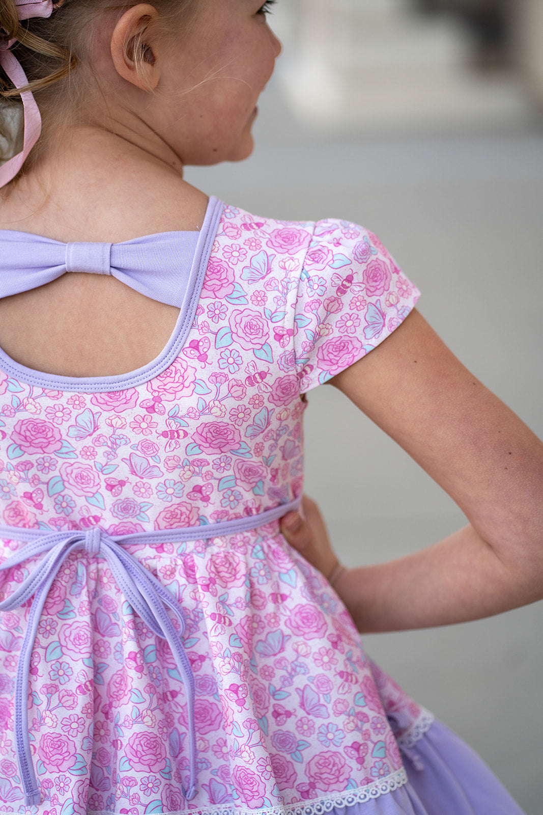 Blair Tunic Set - Floral Flutterbug