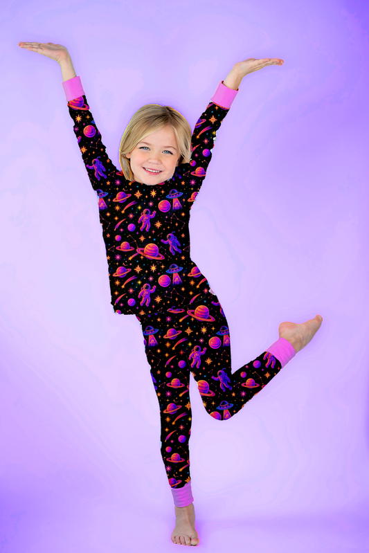 Bamboo 2 Piece Lounge Set - Galaxy Glow