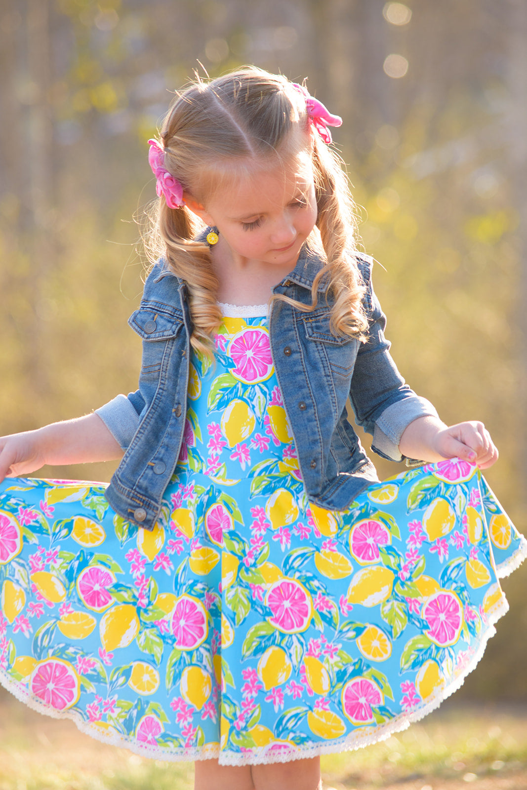 Molly Athleisure Dress - Lemon Zest