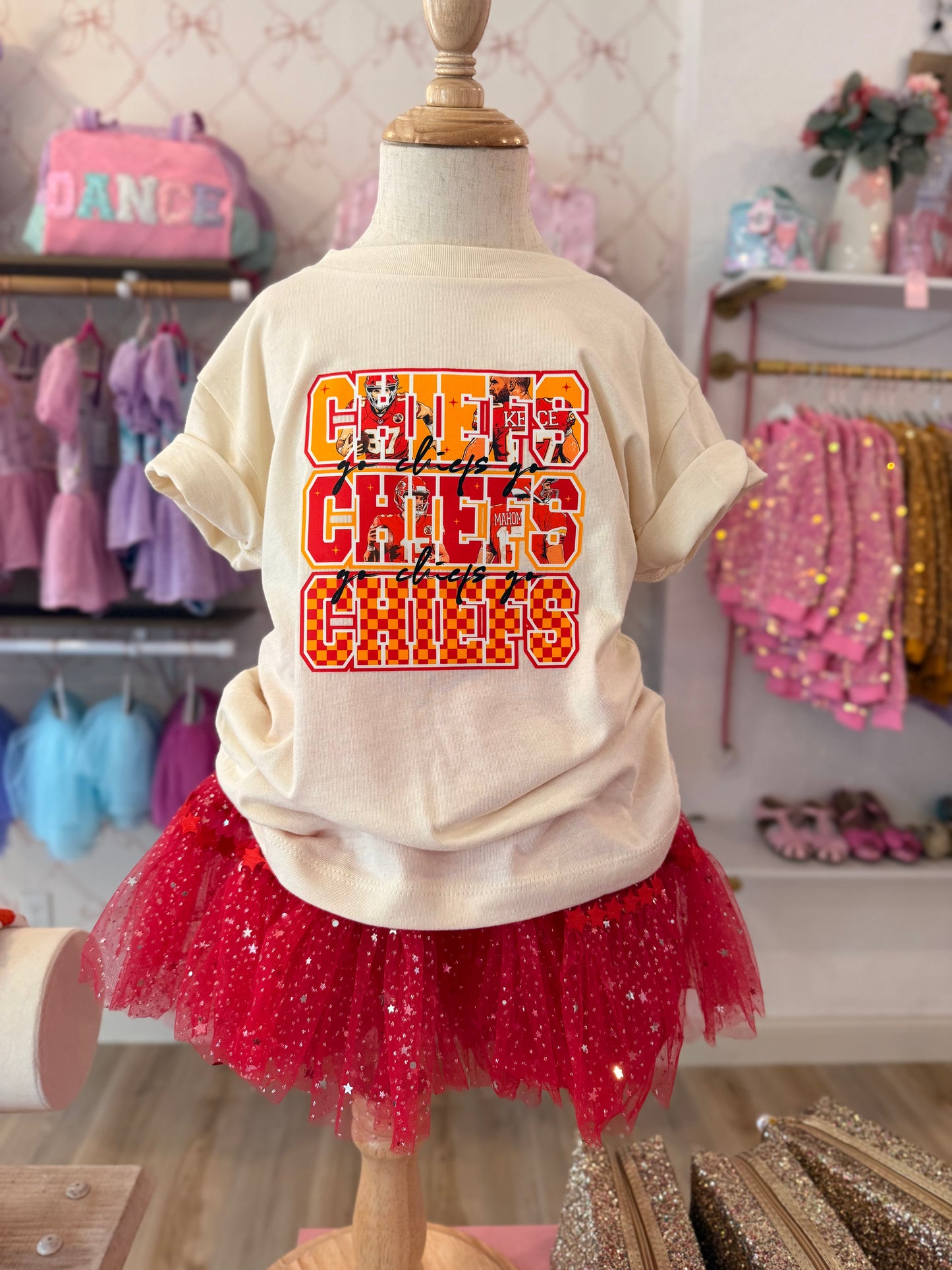 KC Checkered Tee - 3PEAT