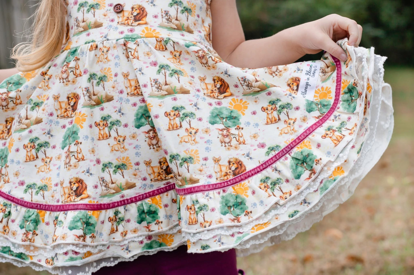 Riley Tunic Set - Hakuna Matata