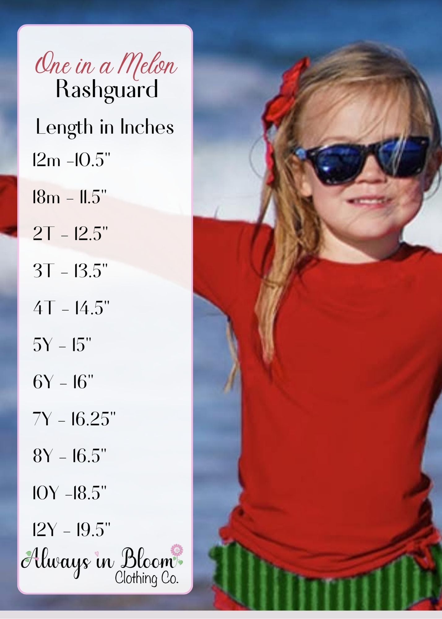 Unisex Rashguard - Watermelon Red