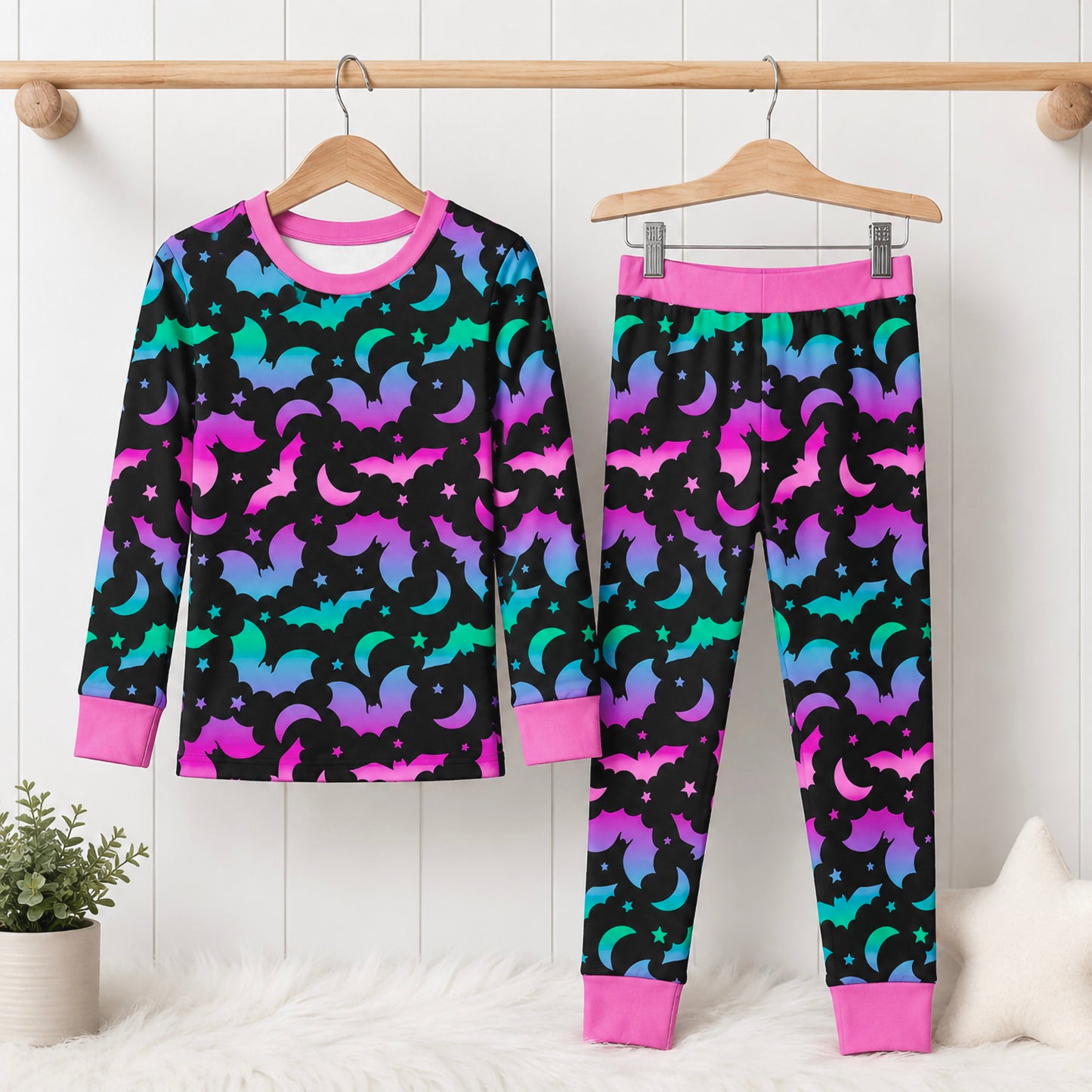Bamboo 2 Piece Lounge Set - Go Batty