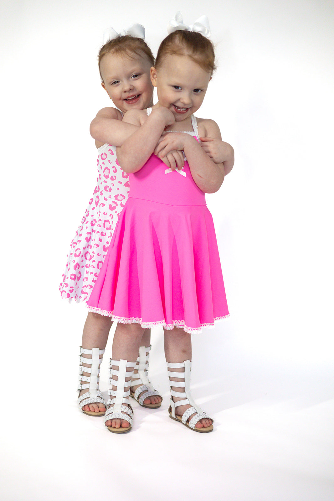 Molly Athleisure Dress - Barbie Pink