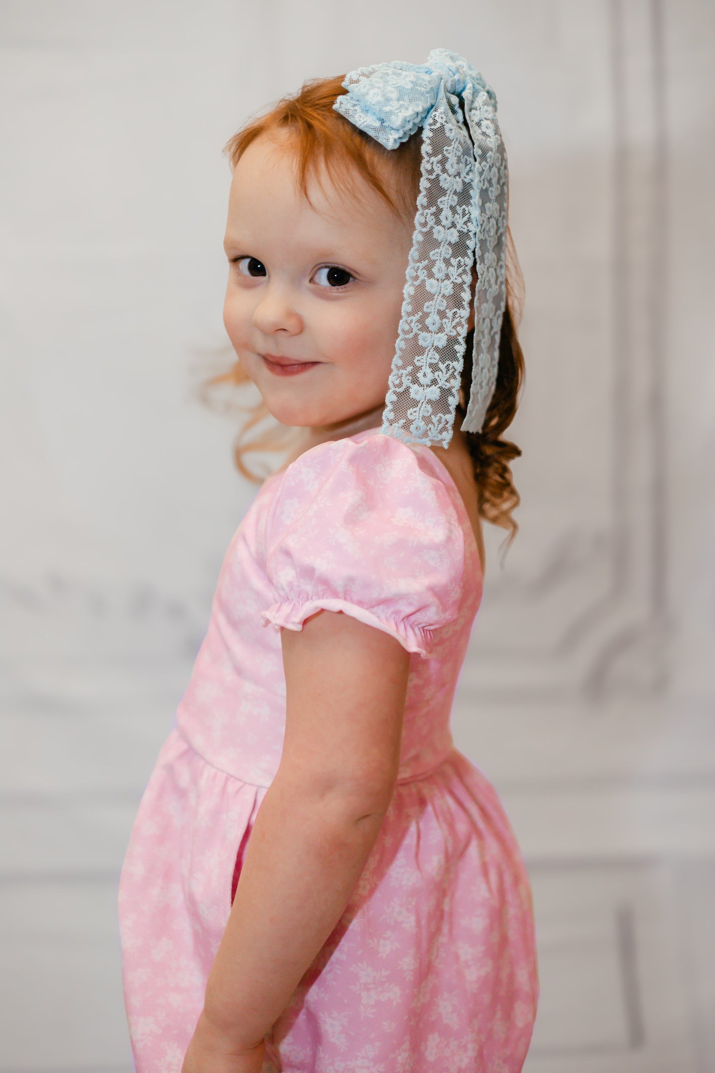 Caroline Leggy Romper - Ditzy Spring Floral