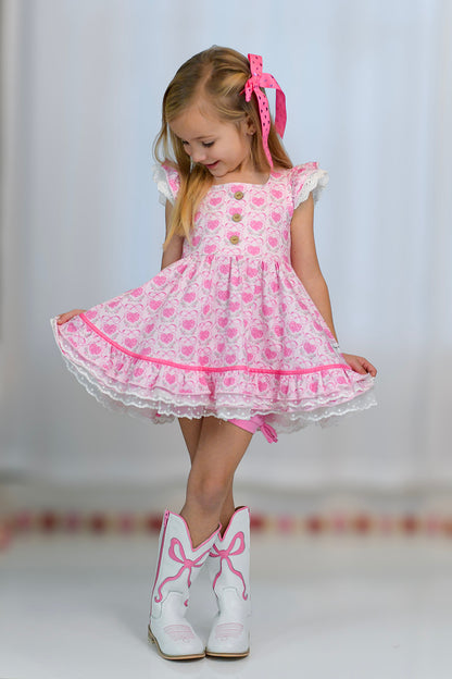 Riley 3 Piece Tunic Set - Rosie Hearts and Ribbons