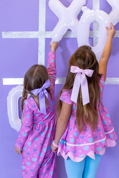 Ellie Scalloped 3 Piece Tunic Set - Love Letters