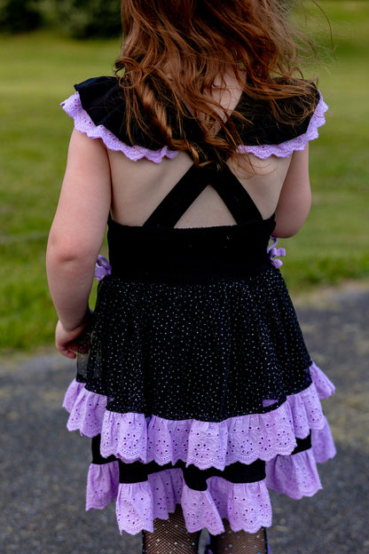 Smitten Kitten Lena Dress Set - Midnight Meow