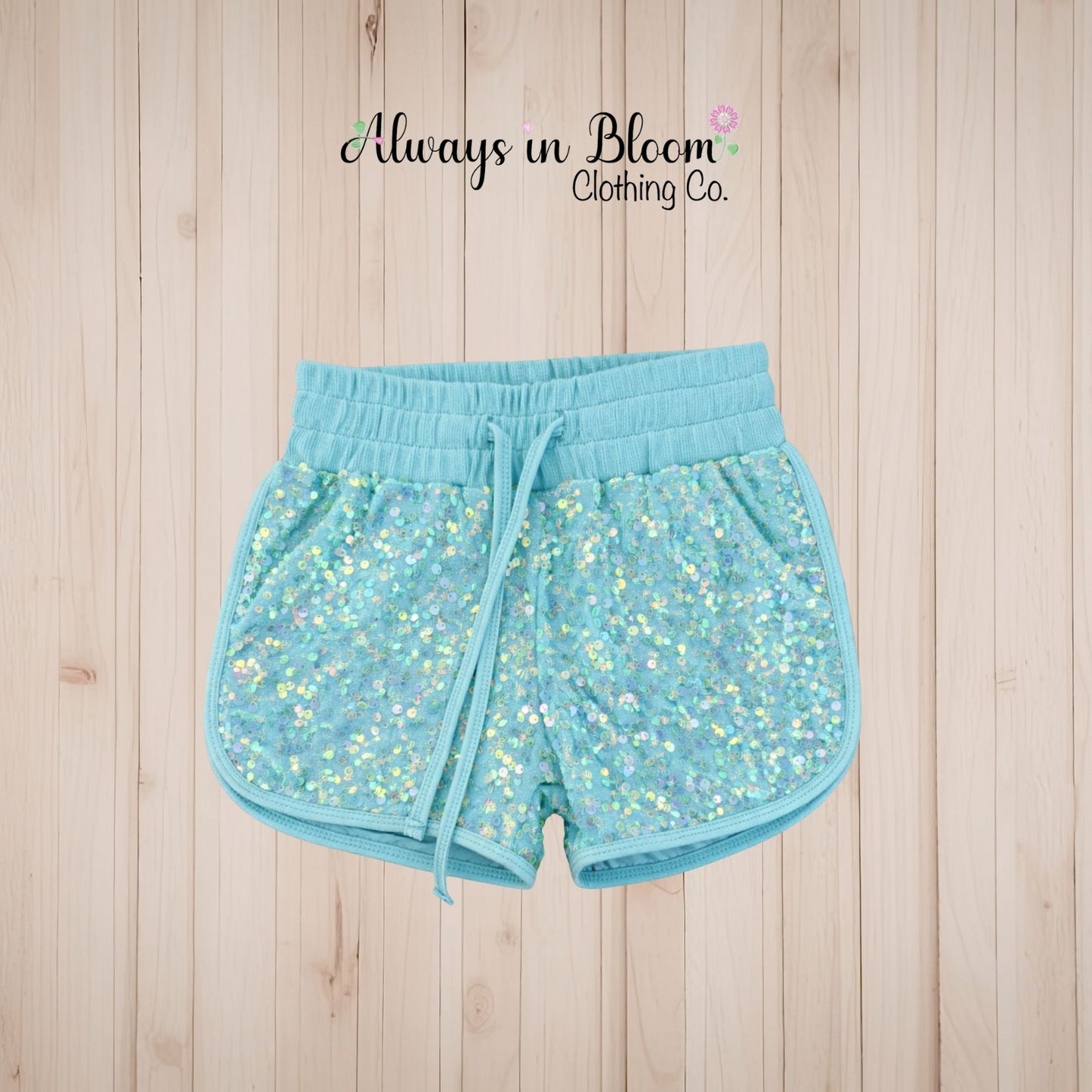 Luxe Velvet Sequin Shorties - pre-order