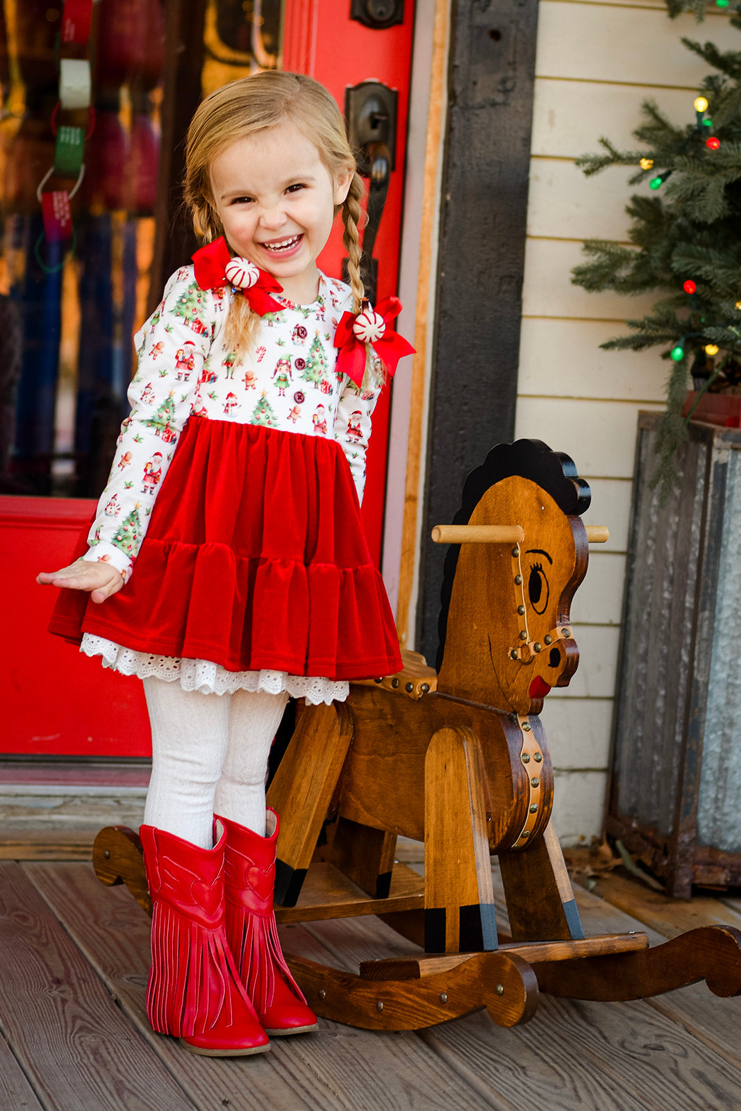 Jaylyn Twirl Dress Set - Santa's Workshop