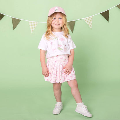 Golf Tee Bow Patch Baseball Hat - Kids Hair Accessories