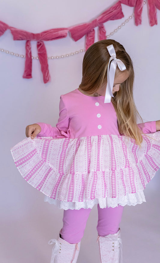 Pink Friday Doorbuster! Blair Tunic Set - Fancy Love