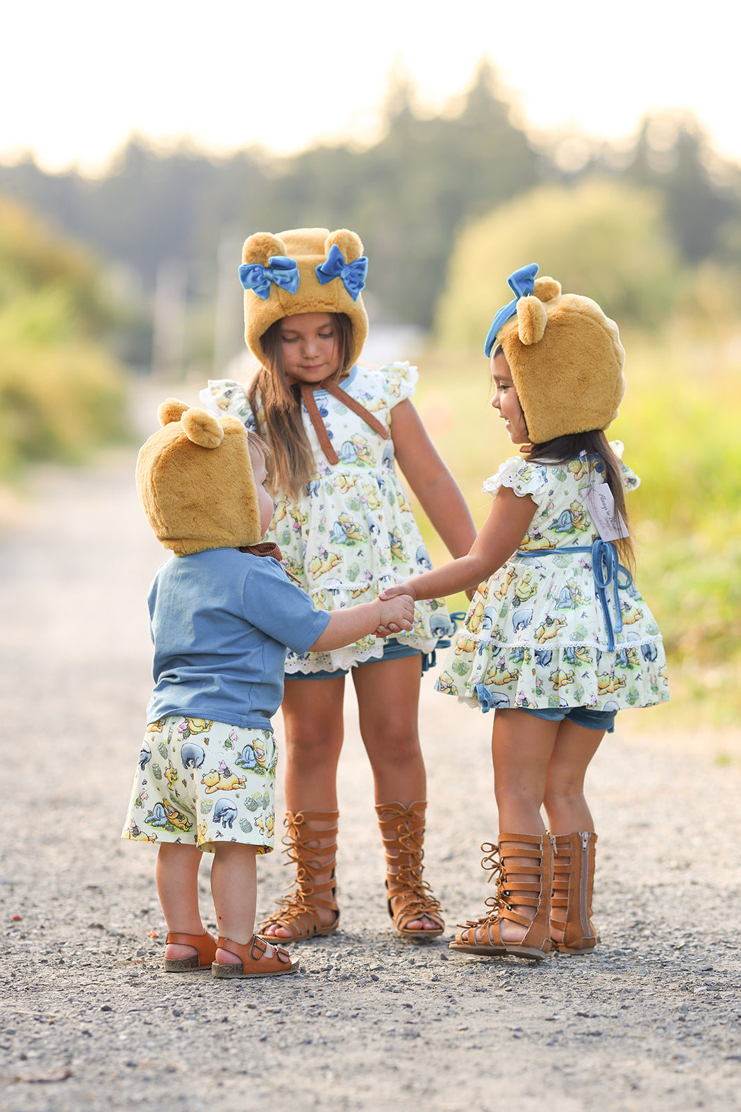 Ari 3 Piece Tunic Set - Hunny Bear