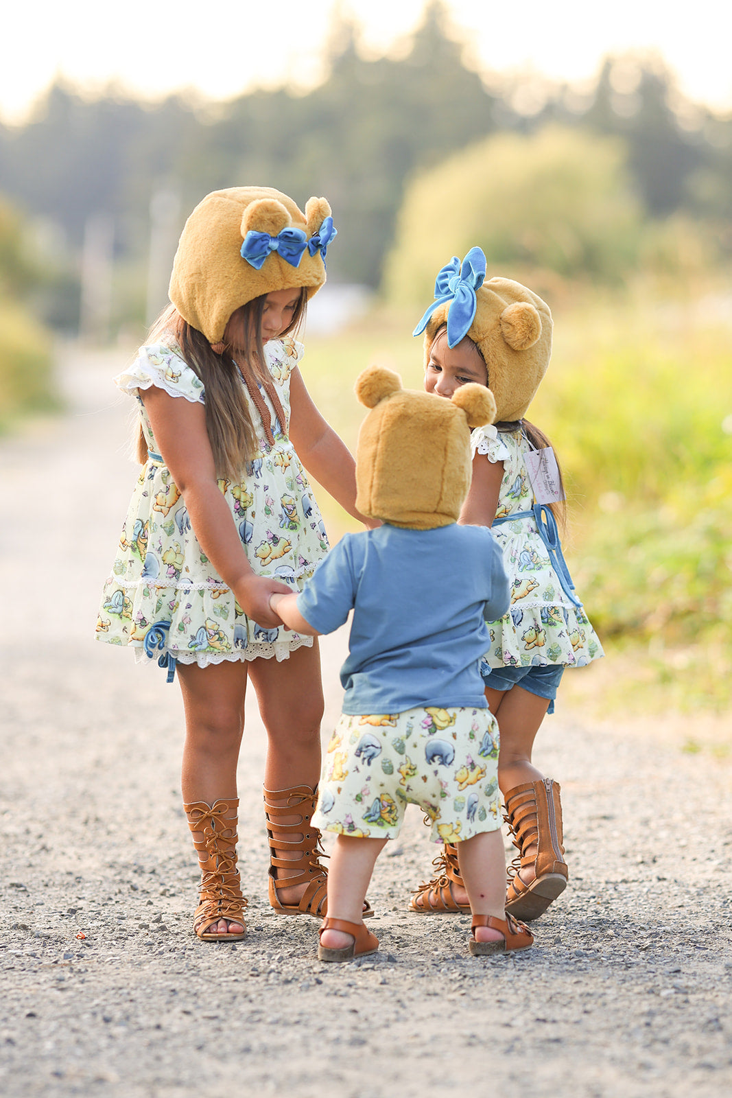 Ari 3 Piece Tunic Set - Hunny Bear