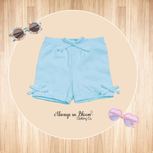 Girls Sunny Shorties - Sky Blue