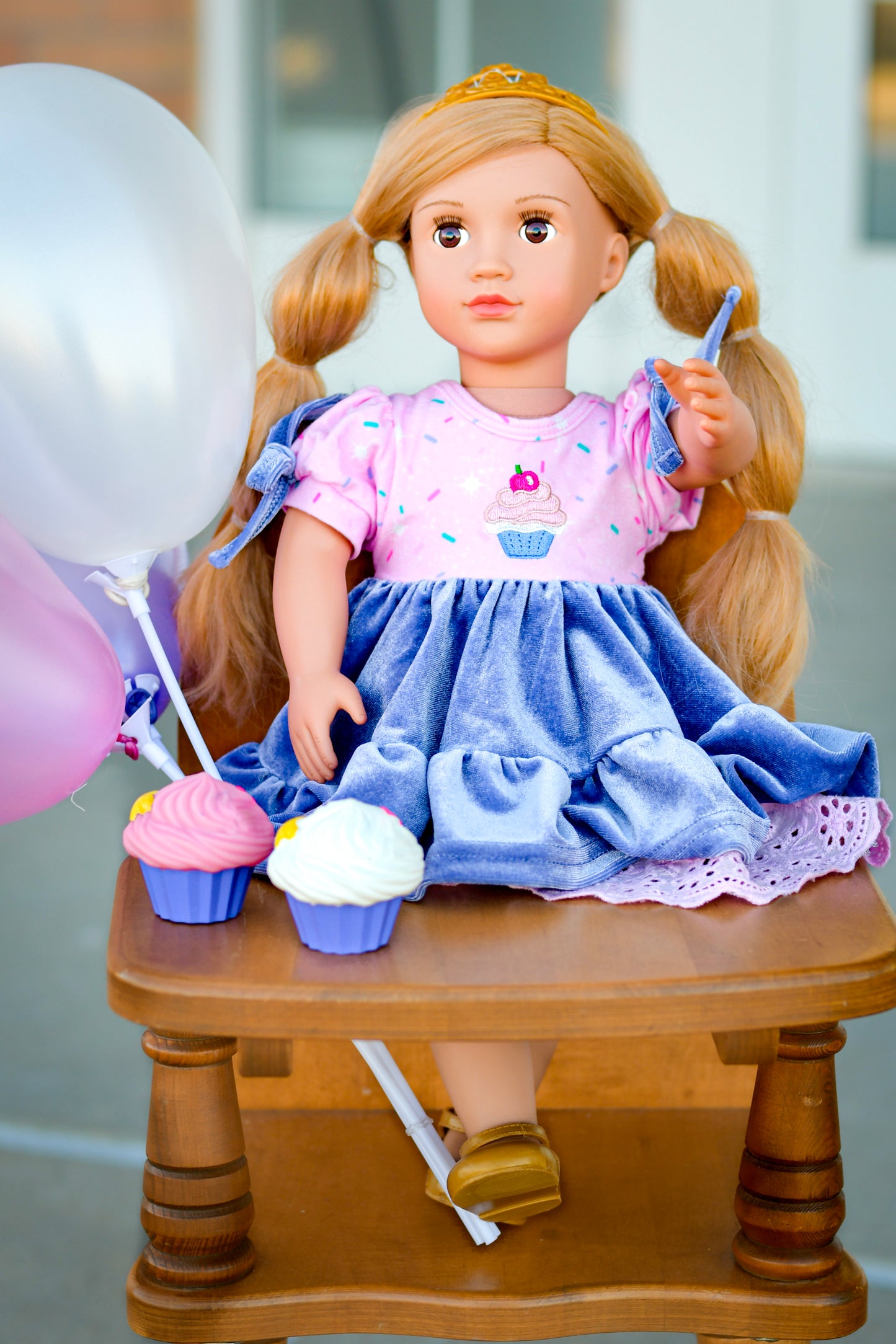 Sweet Sprinkles DOLL DRESS