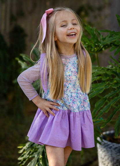 Lila Dress Set | Preppy Floral - Thankful Tuesday Special!