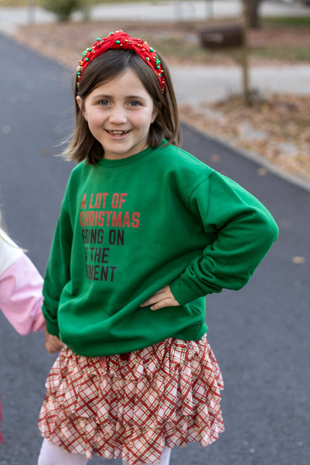 Taylors Christmas | Girls Holiday Sweatshirt