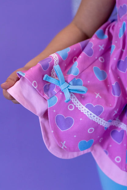 Ellie Scalloped 3 Piece Tunic Set - Love Letters