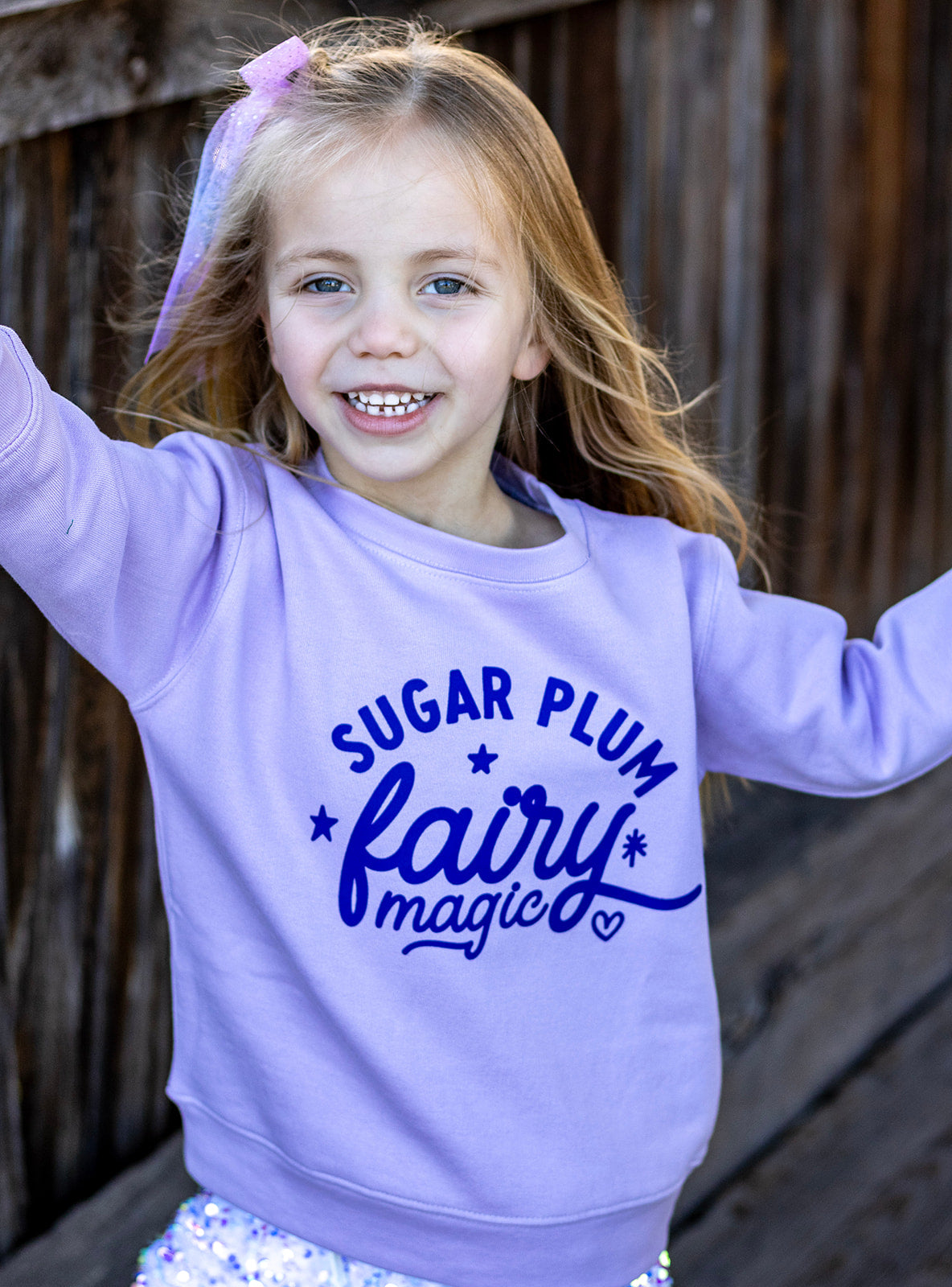 Sugar Plum Fairy | Girls Christmas Sweatshirt