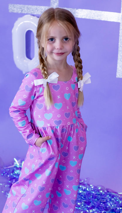 Caroline Leggy Romper - Love Letters