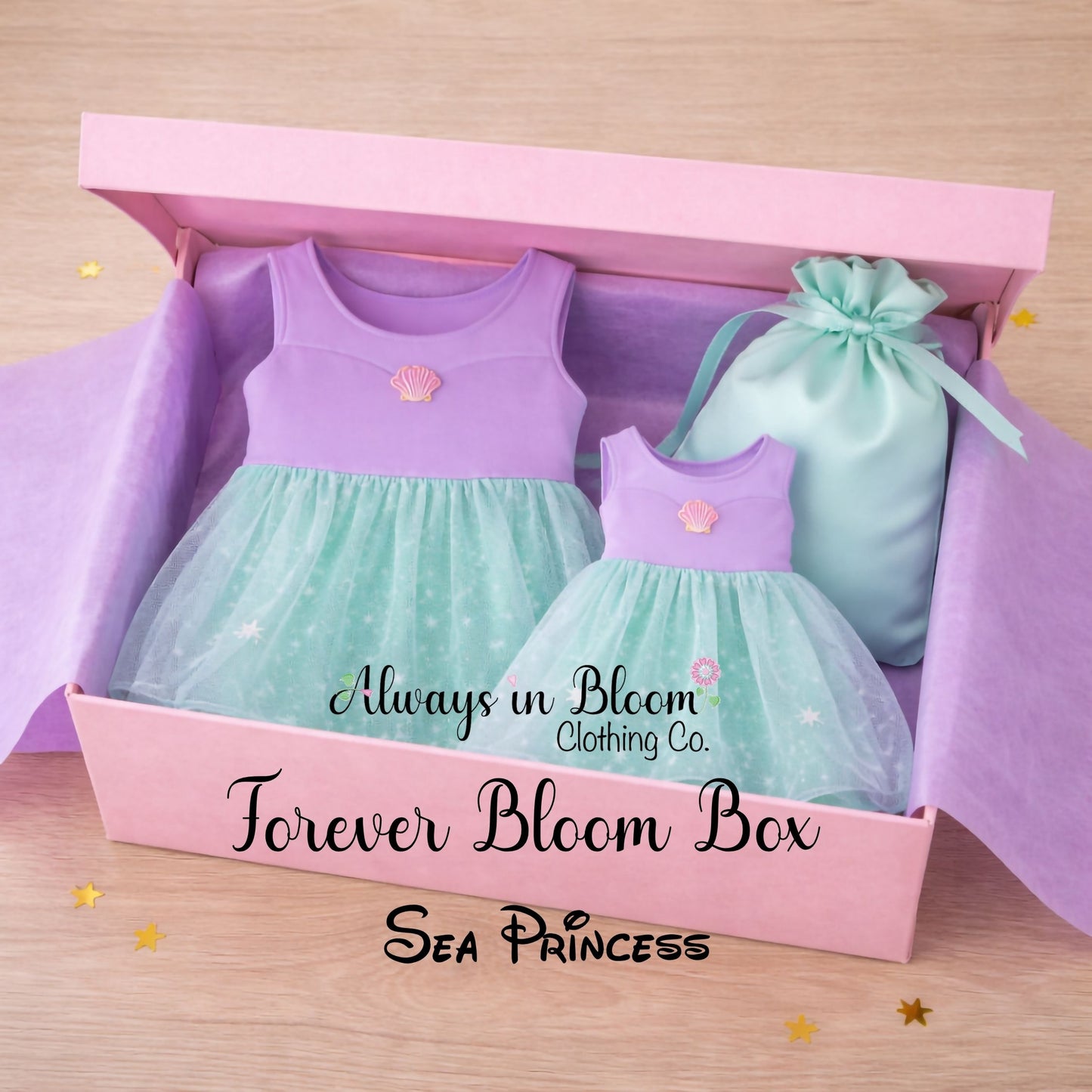 Bamboo Princess Lounge Gown - Sea Princess