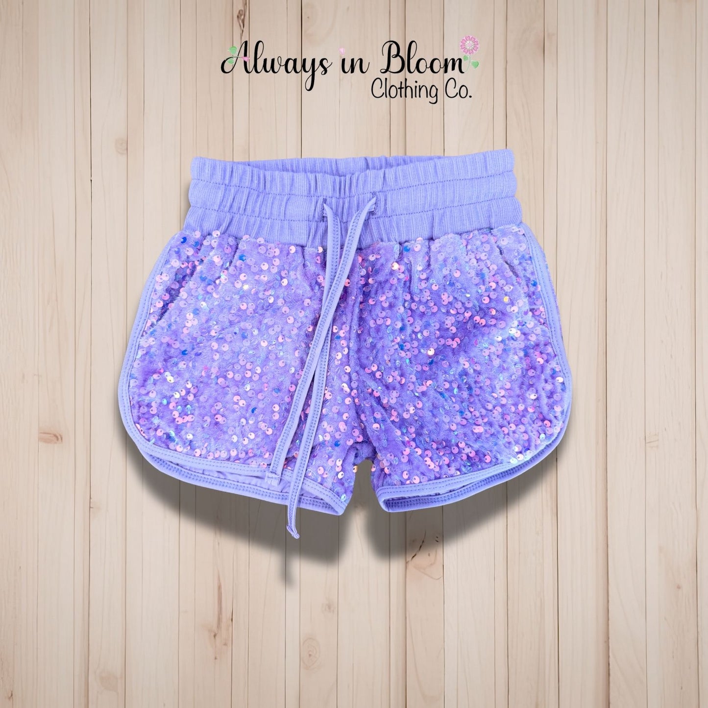Luxe Velvet Sequin Shorties - pre-order