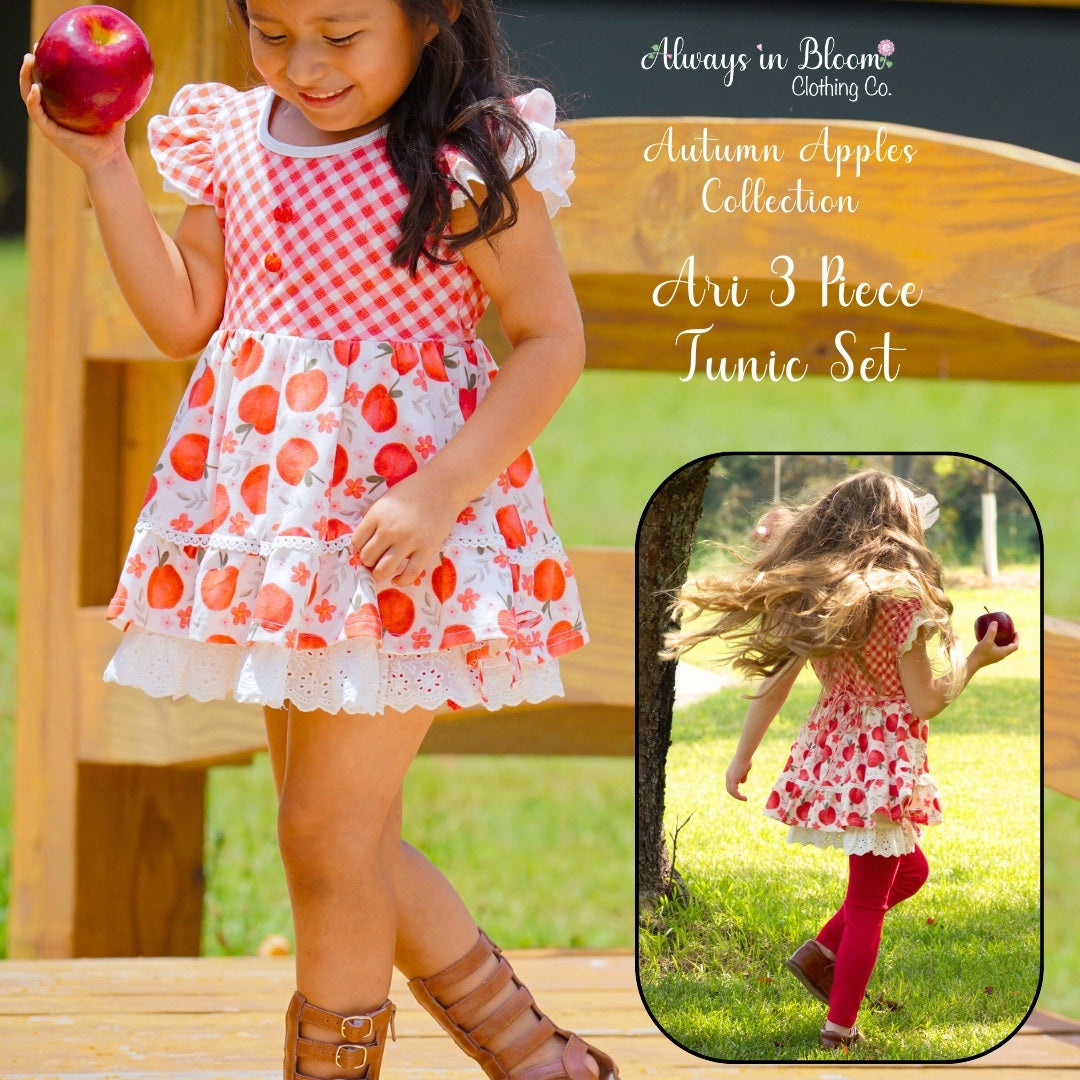 Ari Tunic Set - Autumn Apples