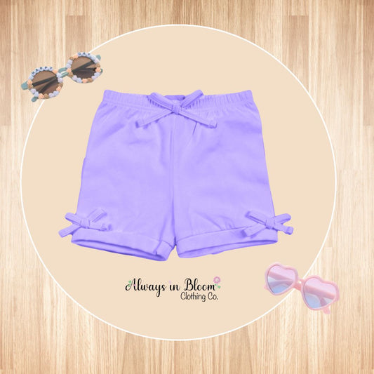 Girls Sunny Shorties - Lavender