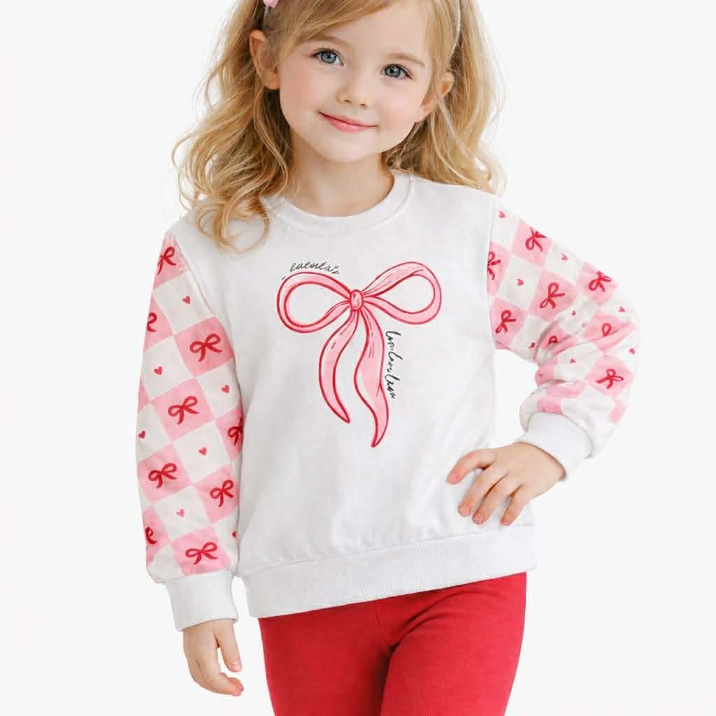 XOXO | Girls Valentines Day Sweatshirt
