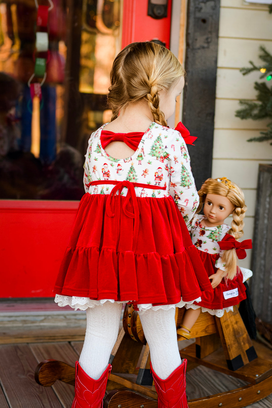 Jaylyn Twirl Dress Set - Santa's Workshop