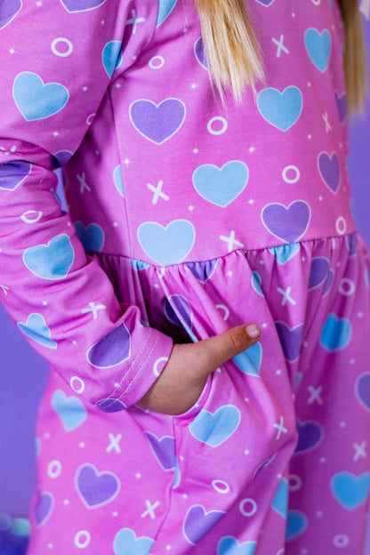 Caroline Leggy Romper - Love Letters