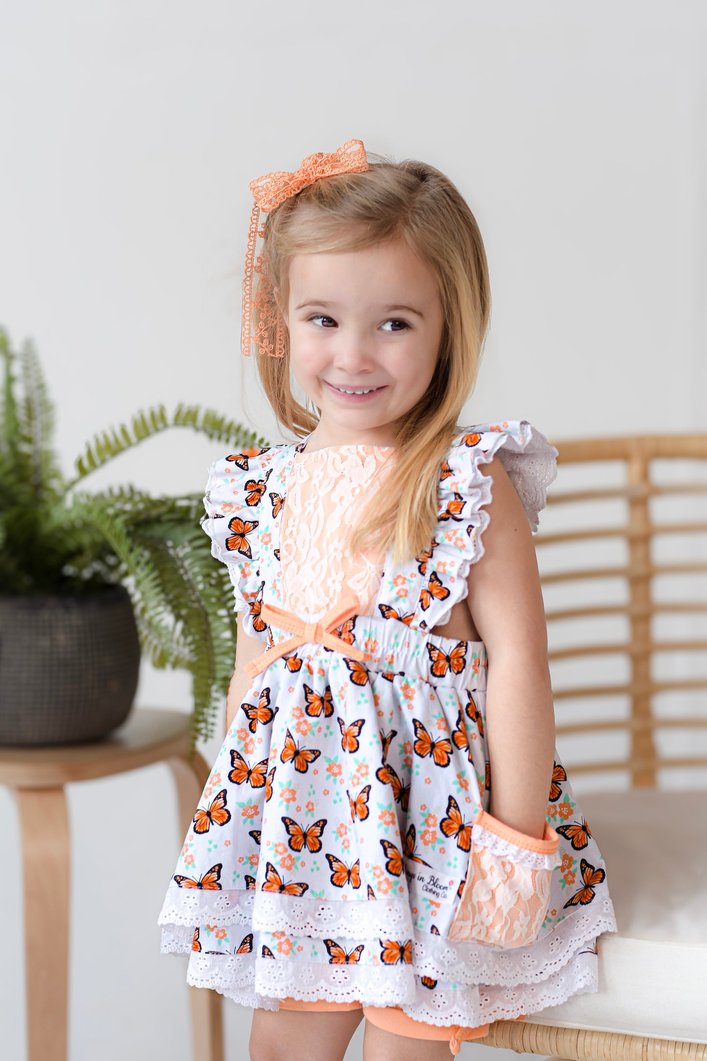 Butterflies In Bloom -  Skirted Jumper Set