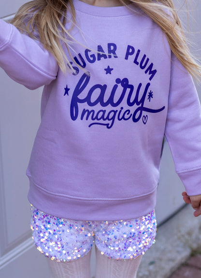 Sugar Plum Fairy | Girls Christmas Sweatshirt