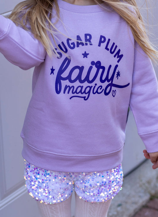 Sugar Plum Fairy | Girls Christmas Sweatshirt