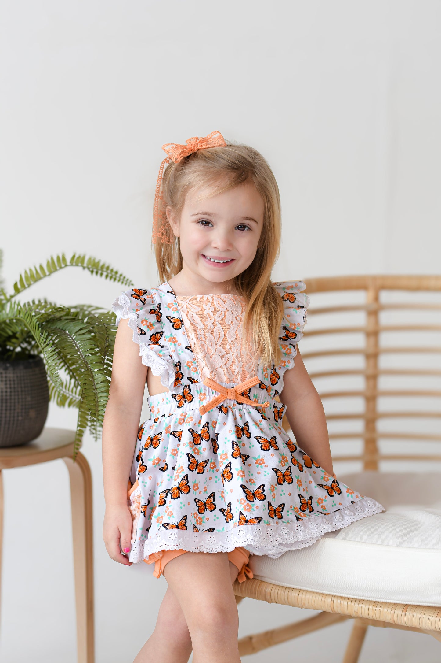 Butterflies In Bloom -  Skirted Jumper Set