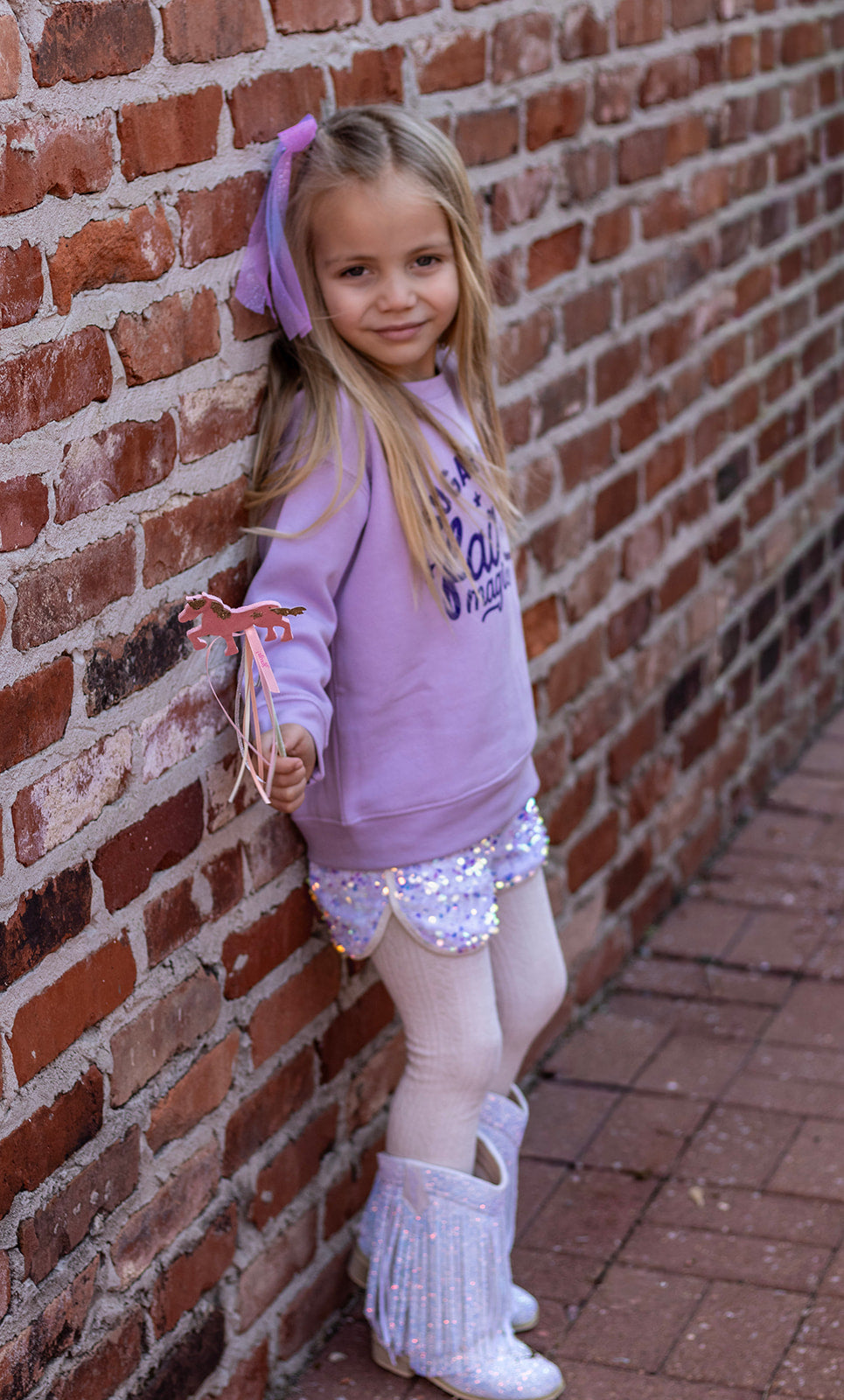 Sugar Plum Fairy | Girls Christmas Sweatshirt