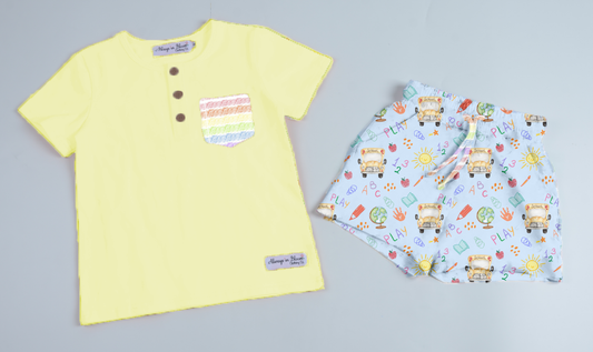 Boys 2 Piece Set - Learn, Play Bloom!