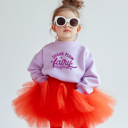 Sugar Plum Fairy | Girls Christmas Sweatshirt